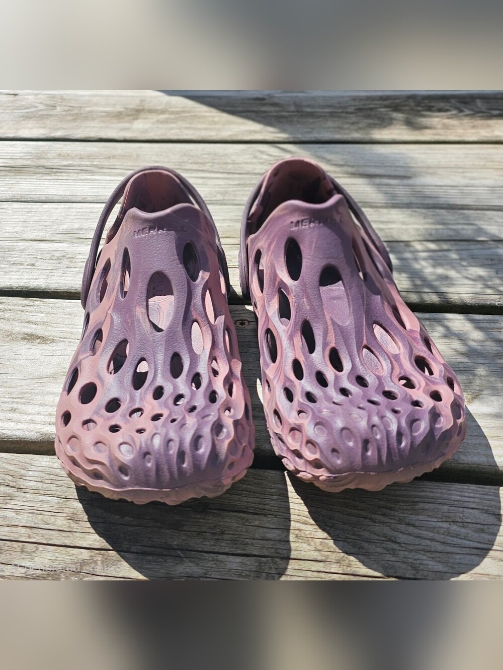 Merrell Foam Slip-On Clog Shoes in Dusty Mauve